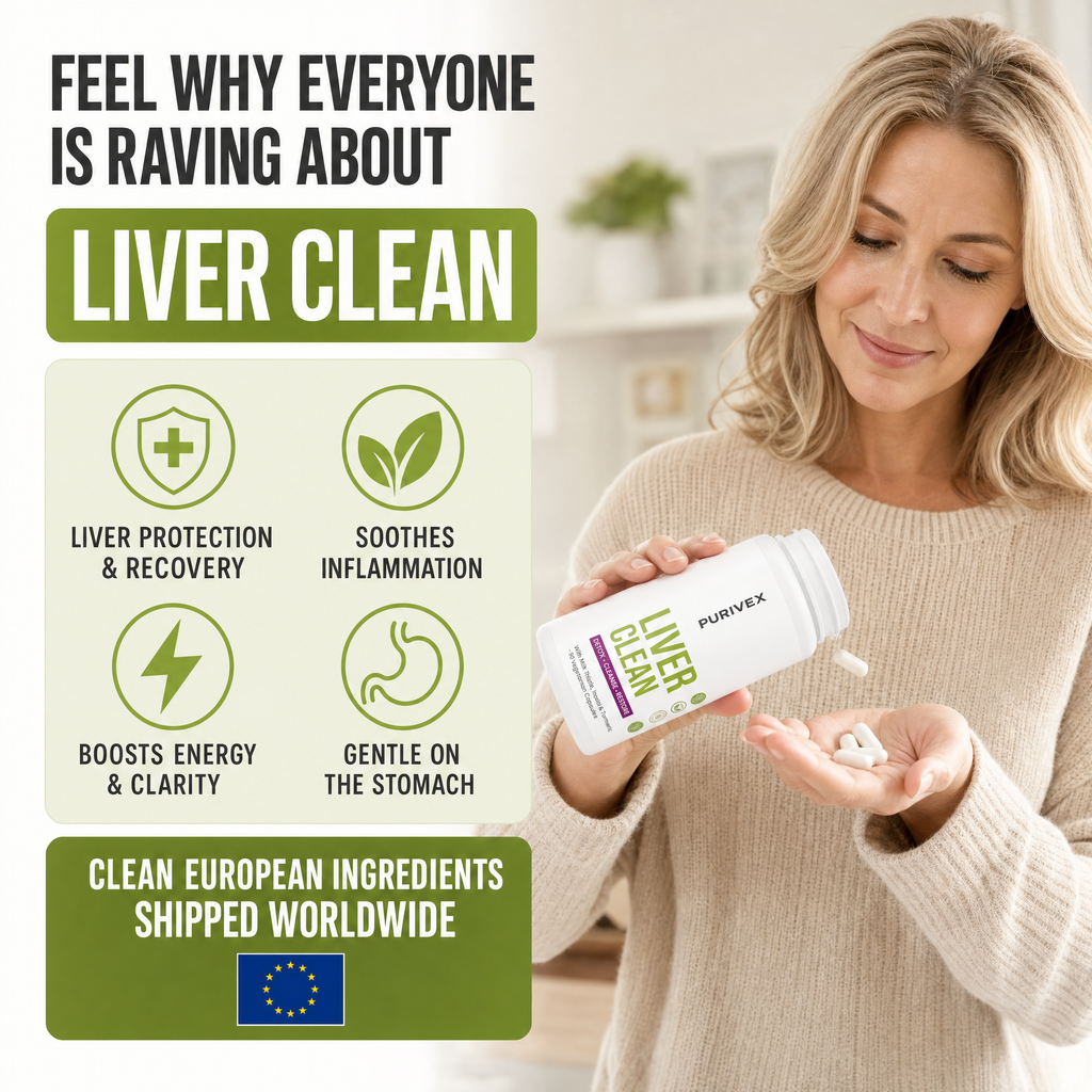 Liver Clean - European Pharmaceutical Grade Liver Protection & Recovery by Purivex™
